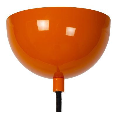 Lucide YOUNES - Pendant light - Ø 40 cm - 1xE27 - Orange